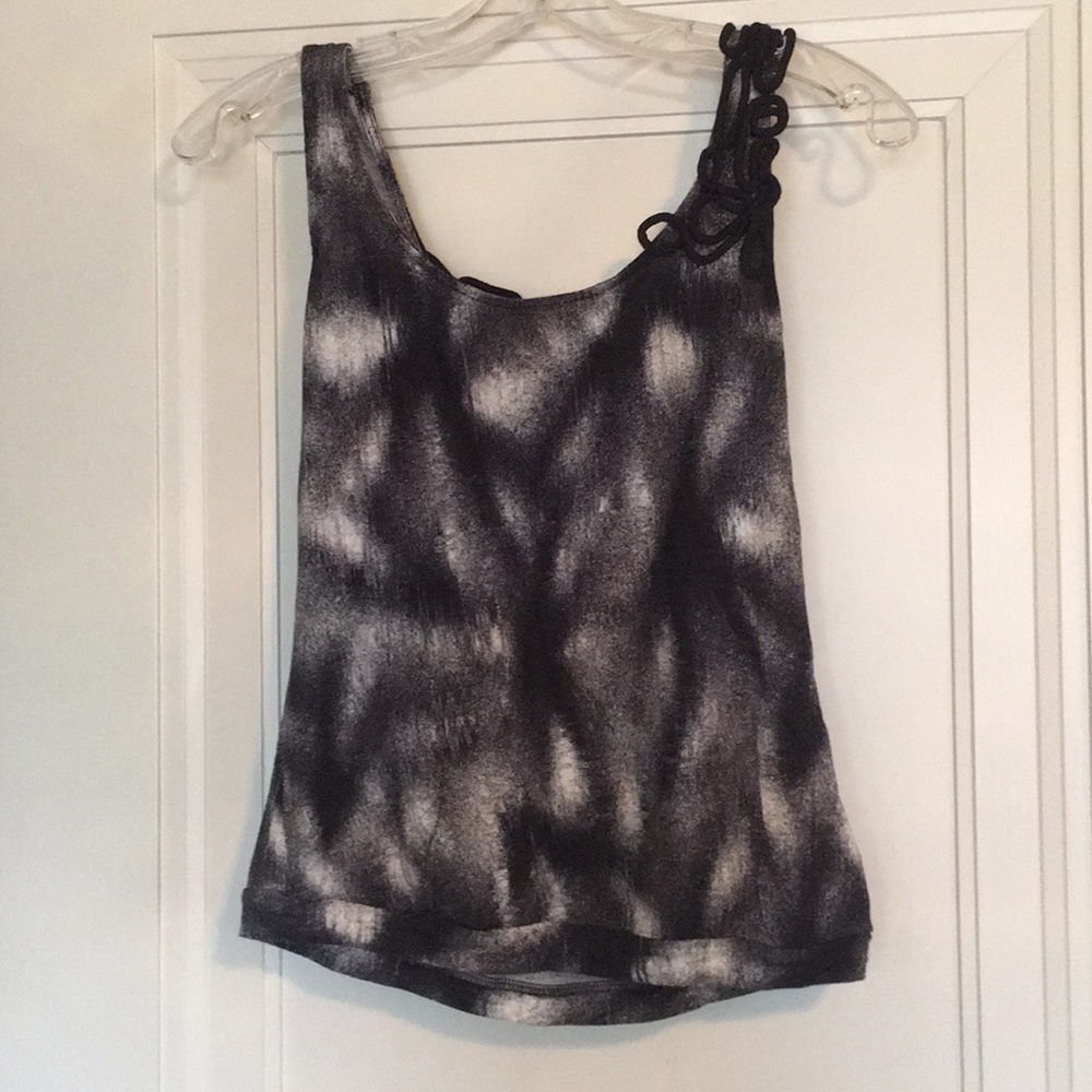 Anthropologie One September Navy Blue Tank size XS